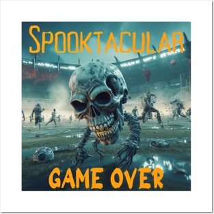 Spooktacular GAME OVER Posters and Art